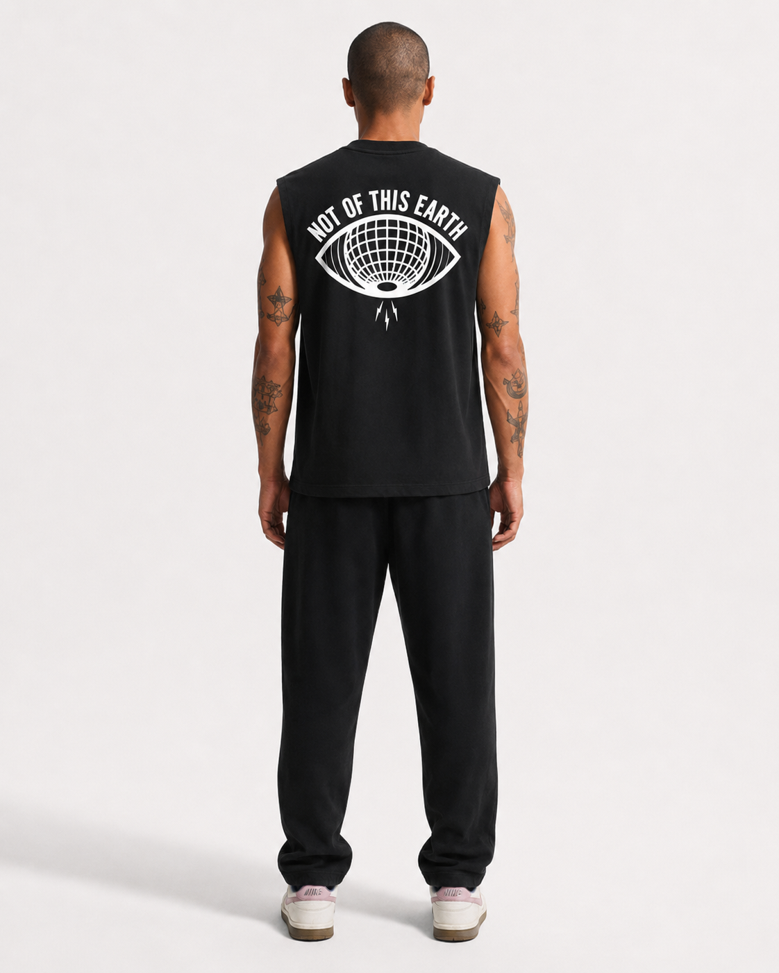 NOT OF THIS EARTH TANK — BLACK